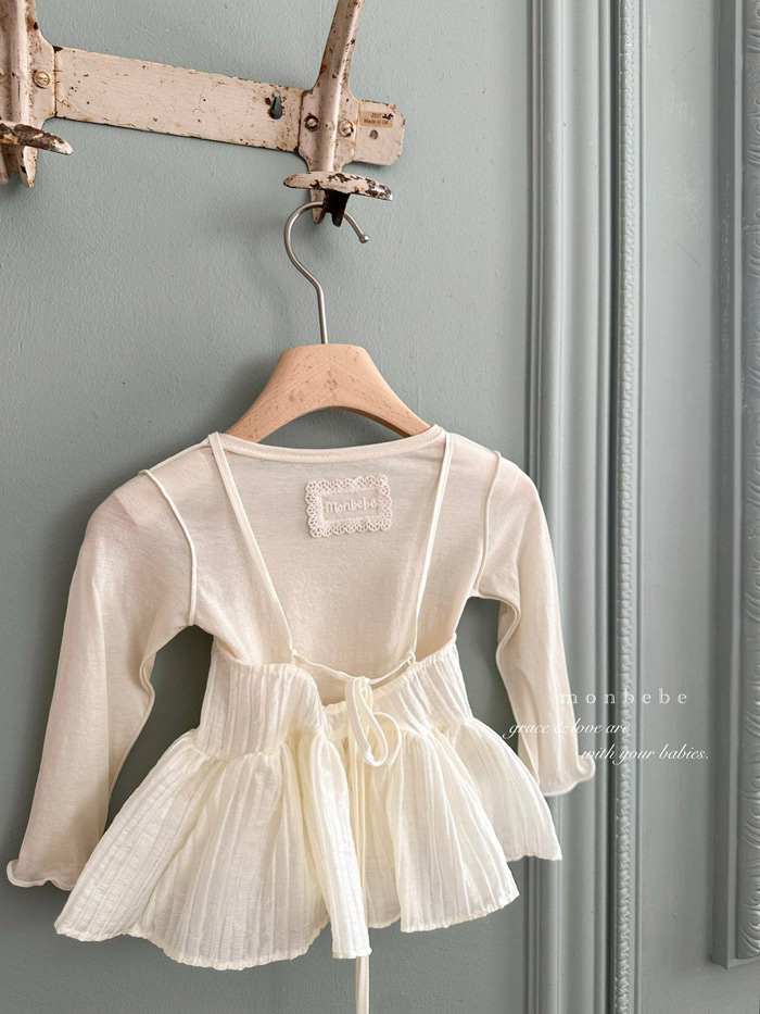 🇰🇷Monbebe外搭吊帶裙 親子