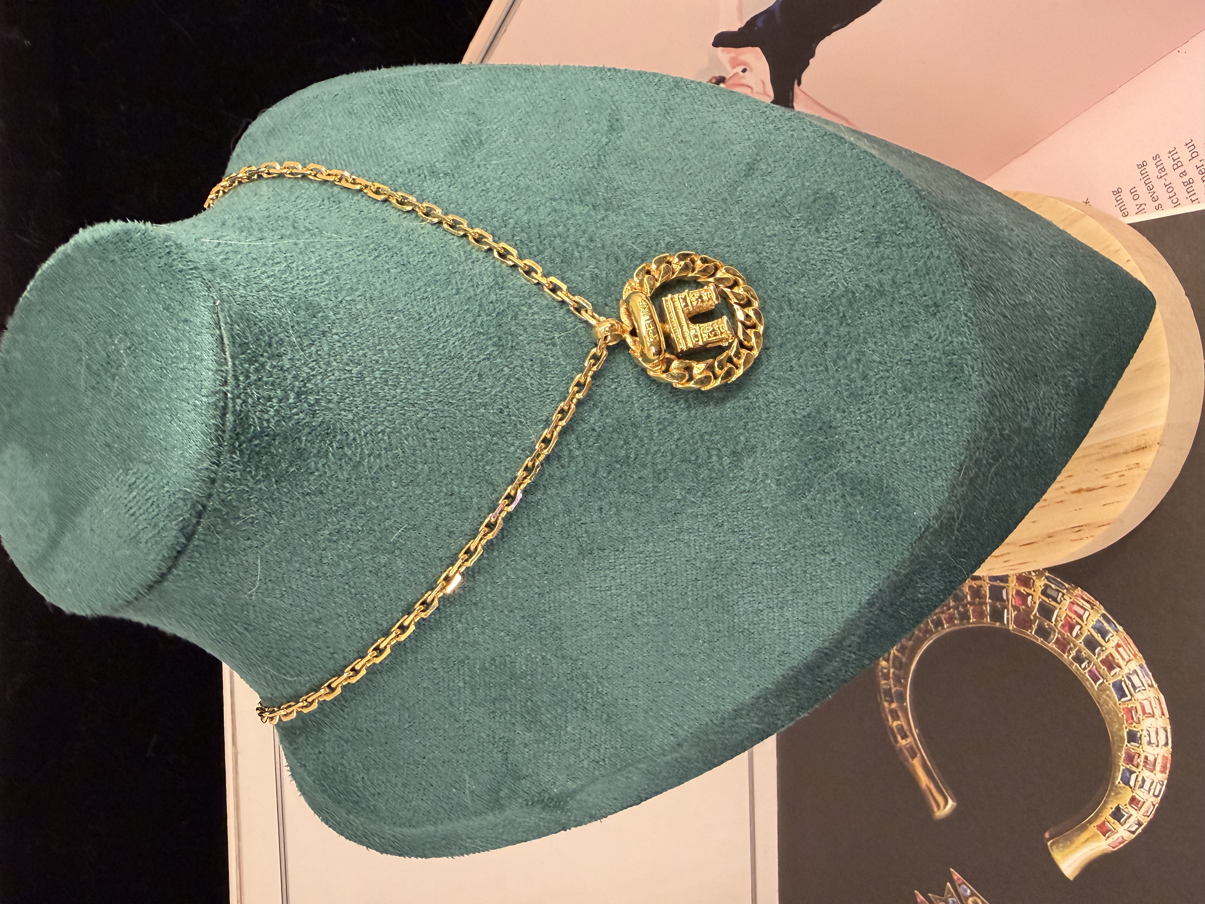 Vintage celine art de triomphe necklace