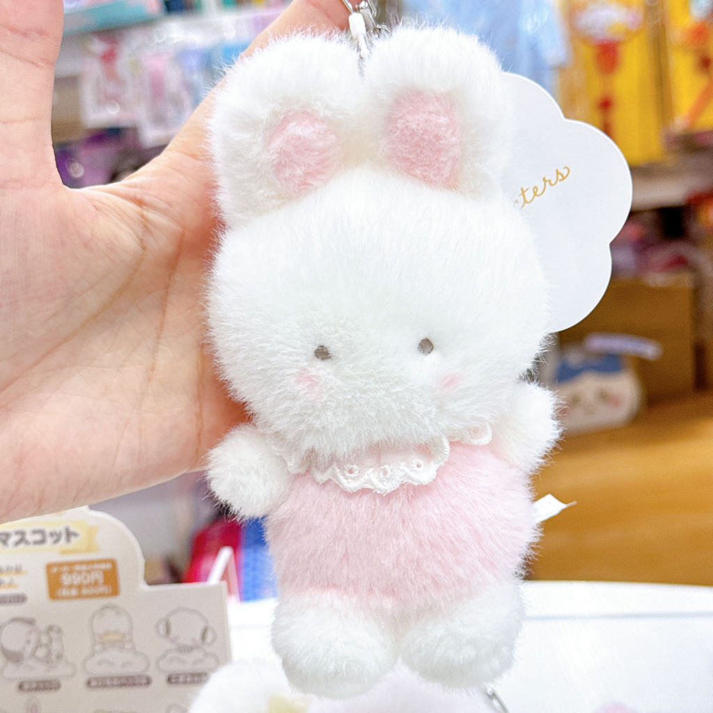 日本直送Samuel新款全白雲朵系列公仔/公仔掛飾/盲盒擺設隨機抽出