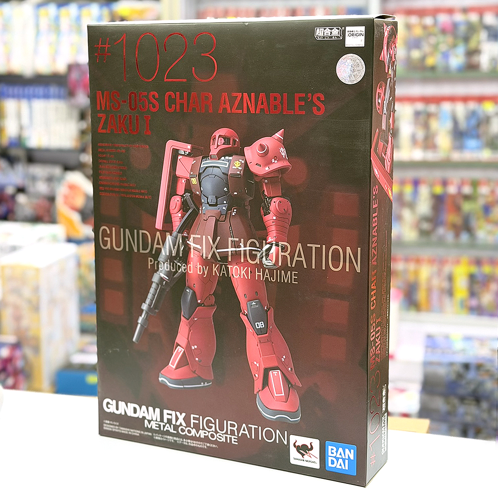 (日版) Bandai GFFMC MS-05S Zaku I (Char Aznable) Gundam Fix Figuration Metal Composite 馬沙專用渣古 I (2021)