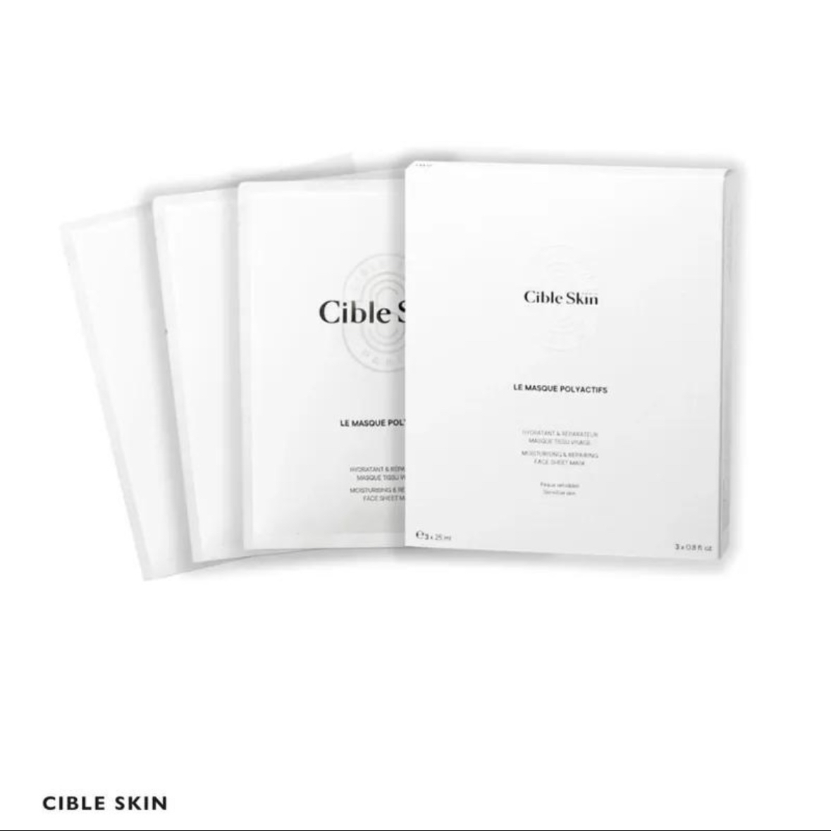 Cible Skin 保濕修復全效面膜6片裝