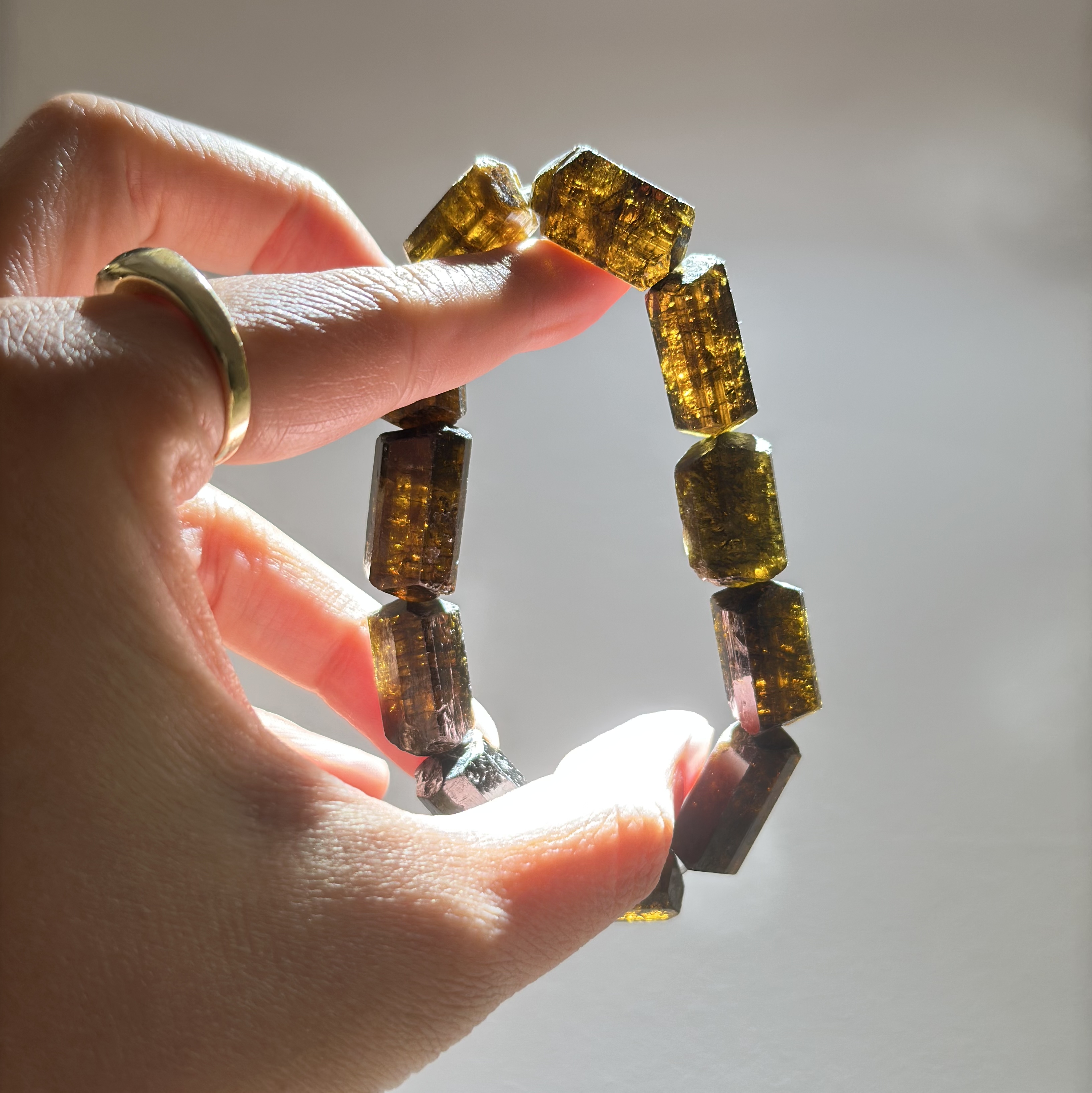 黑金碧璽手串 - Dravite/ Black Tourmaline Bracelet