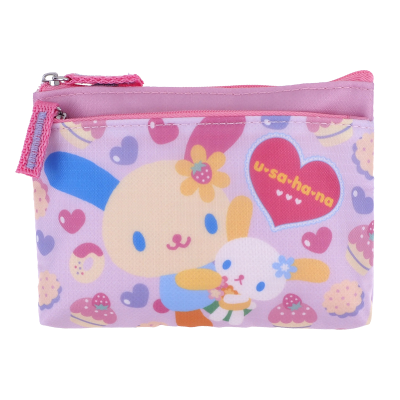 Usahana Two Zip Pouch 雙層小袋