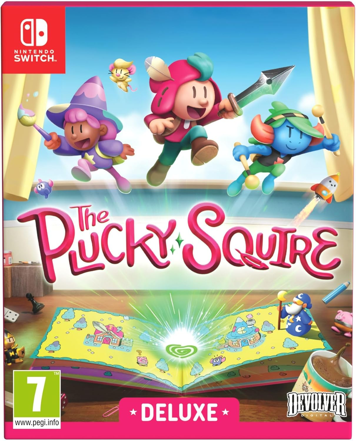 NS 勇敢小騎士 豪華版 The Plucky Squire [Deluxe Edition] 中/英/日文  (英文封面) NSW-3896