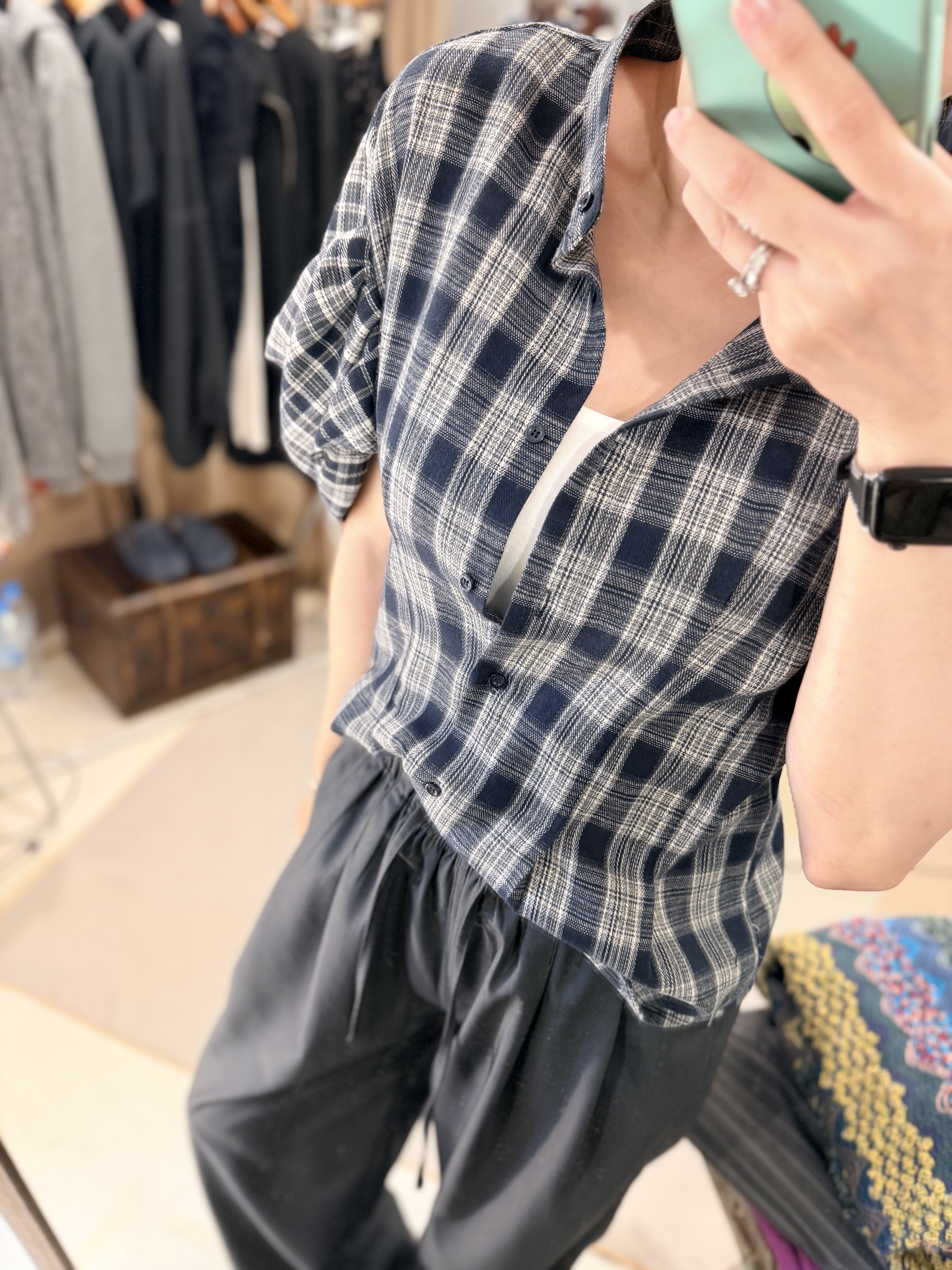 Checked shirt