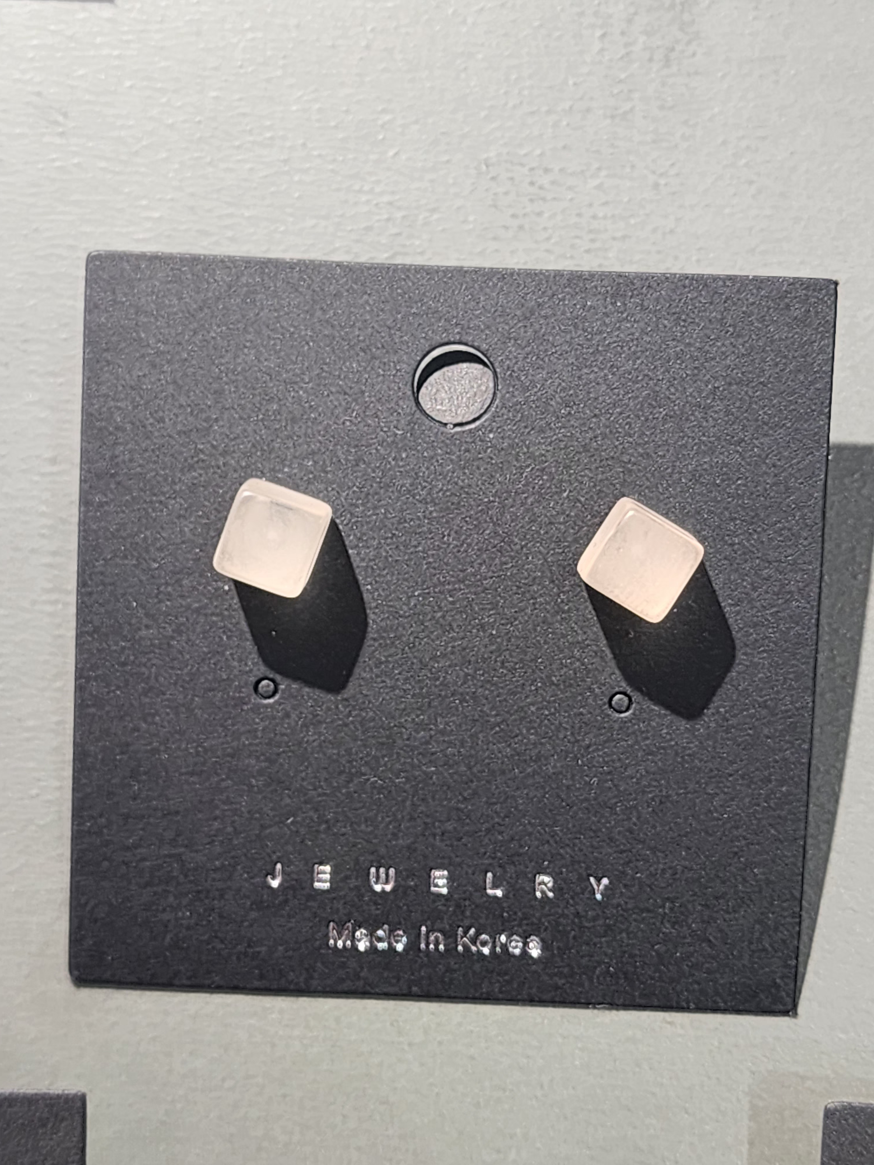 Ocr Candy Cube Stud Earrings