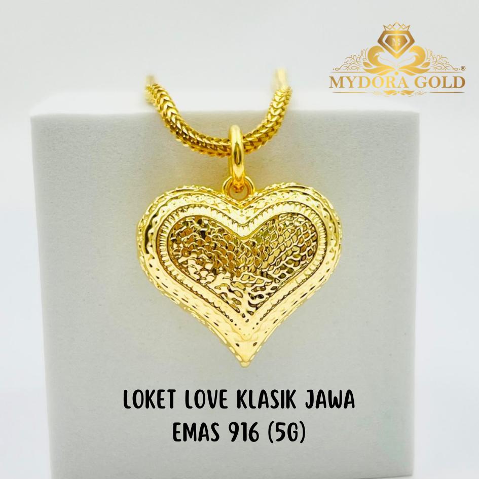 MYDORA Loket Love Klasik Jawa (5G) 916/22K