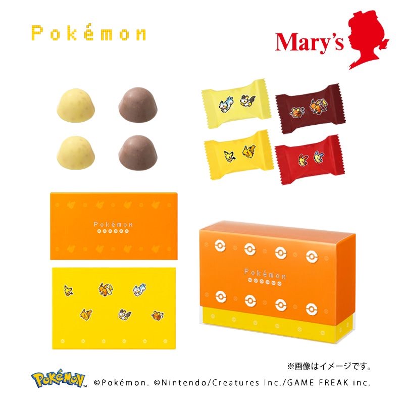日本 Mary’s POKEMON 系列朱古力禮盒10件