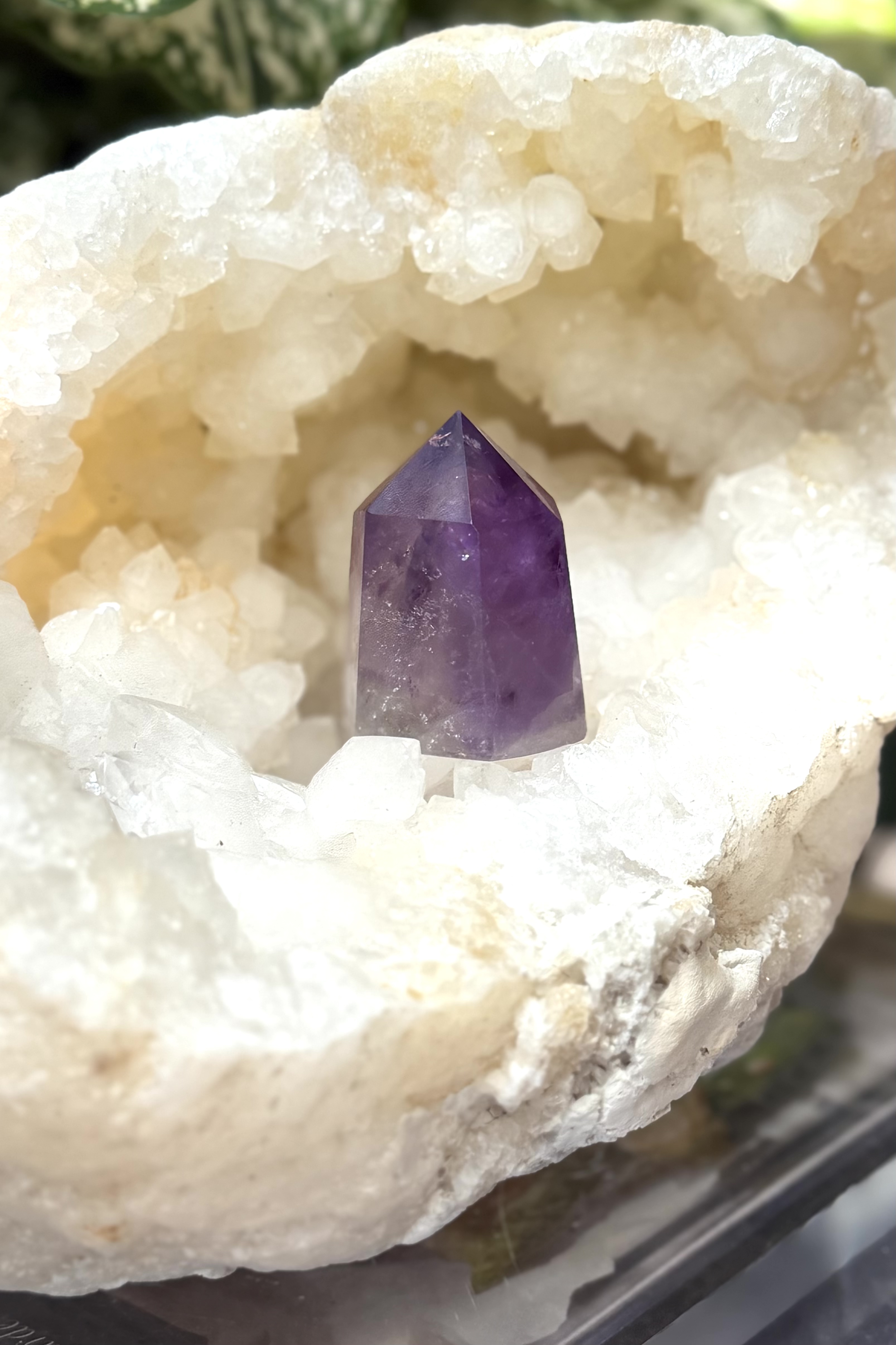  ༒3.9cm紫水晶六角小柱 ༒ AM.1205H3t-RA19*3MT