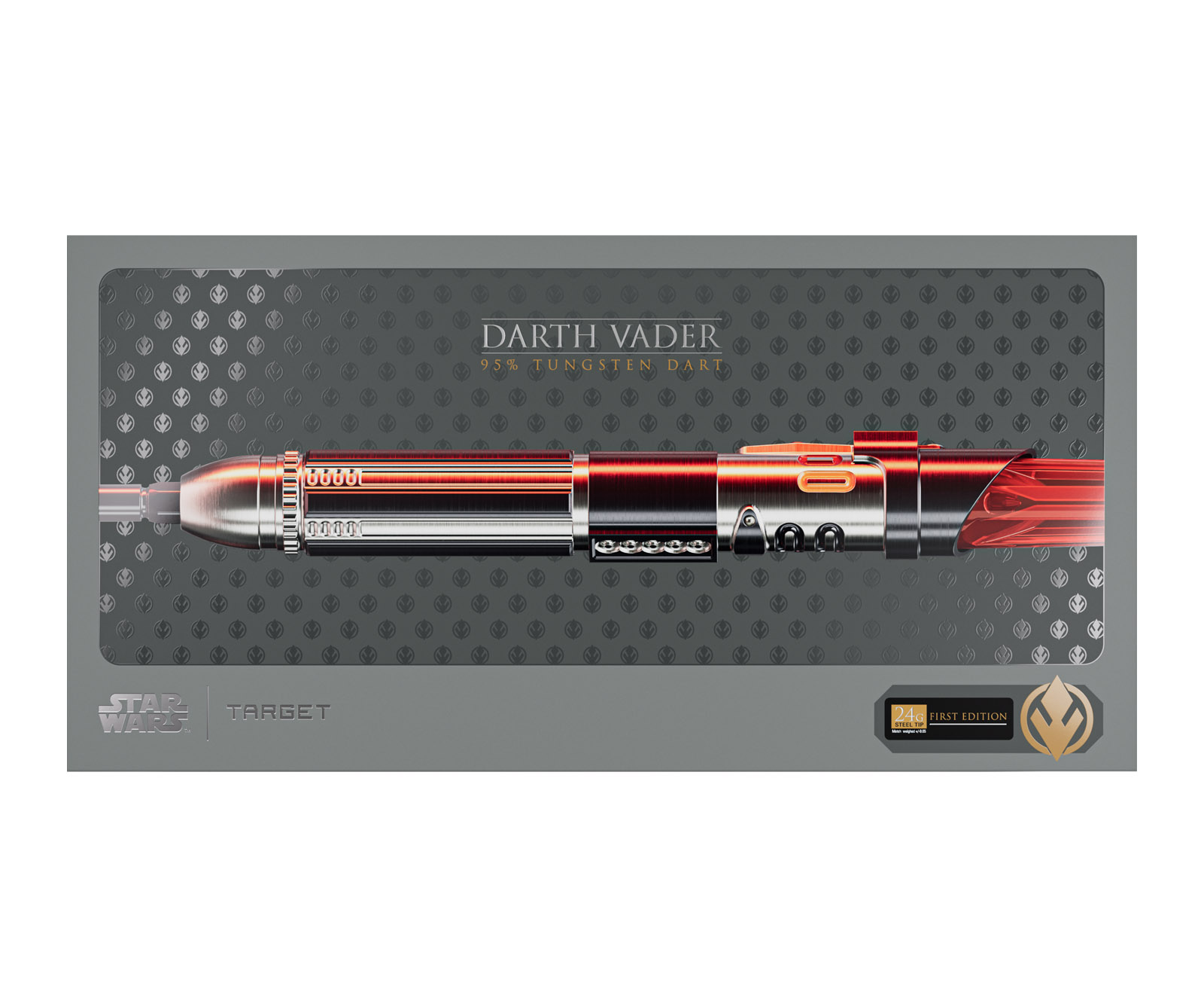 TARGET STAR WARS DARTH VADER LIGHTSABER FIRST EDITION SP Steel