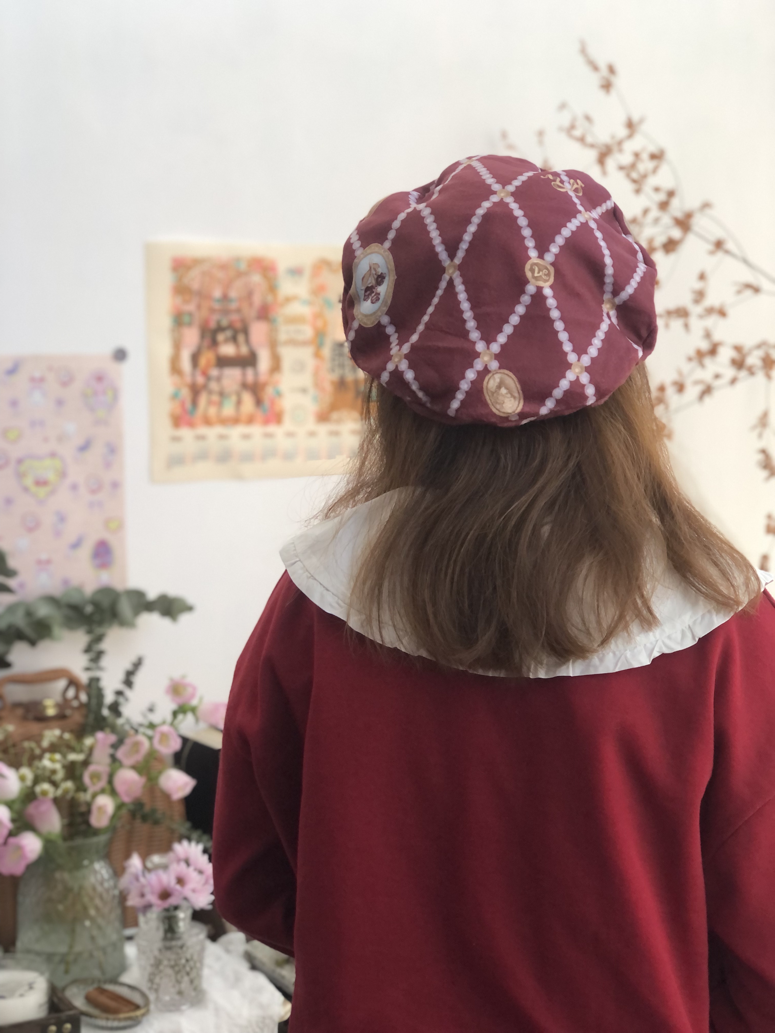 Miss Summer 雙面貝雷帽