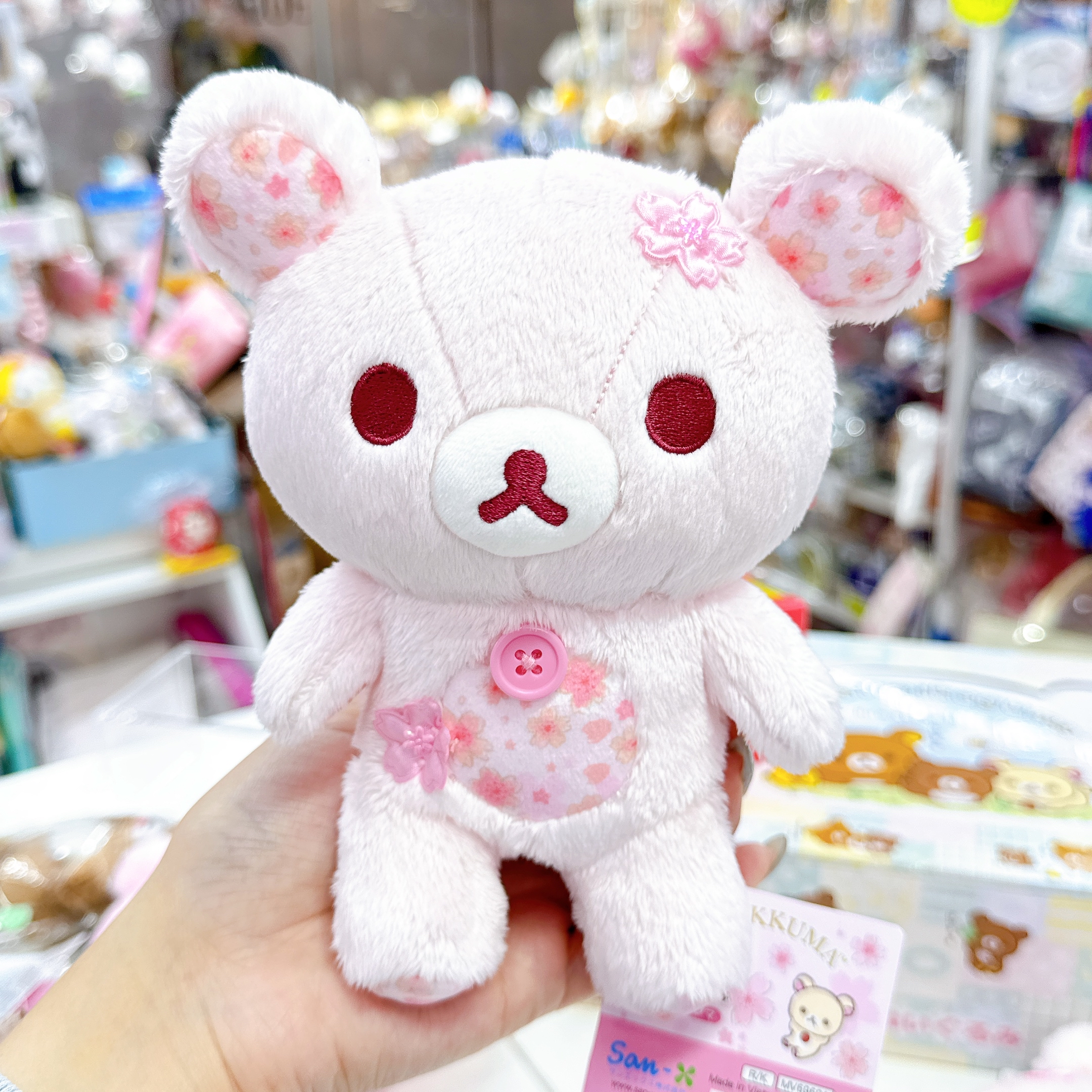 日本直送鬆弛熊櫻花系列公仔掛飾