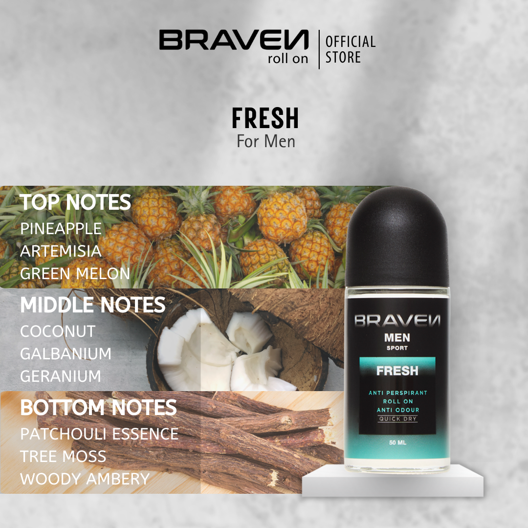 Braven Deodorant - Fresh 50ml