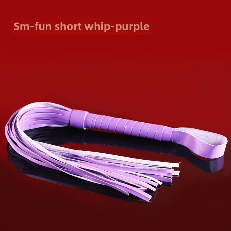 sm皮鞭夫妻另类调教打屁股道具皮革成人情趣性爱用品流苏散鞭