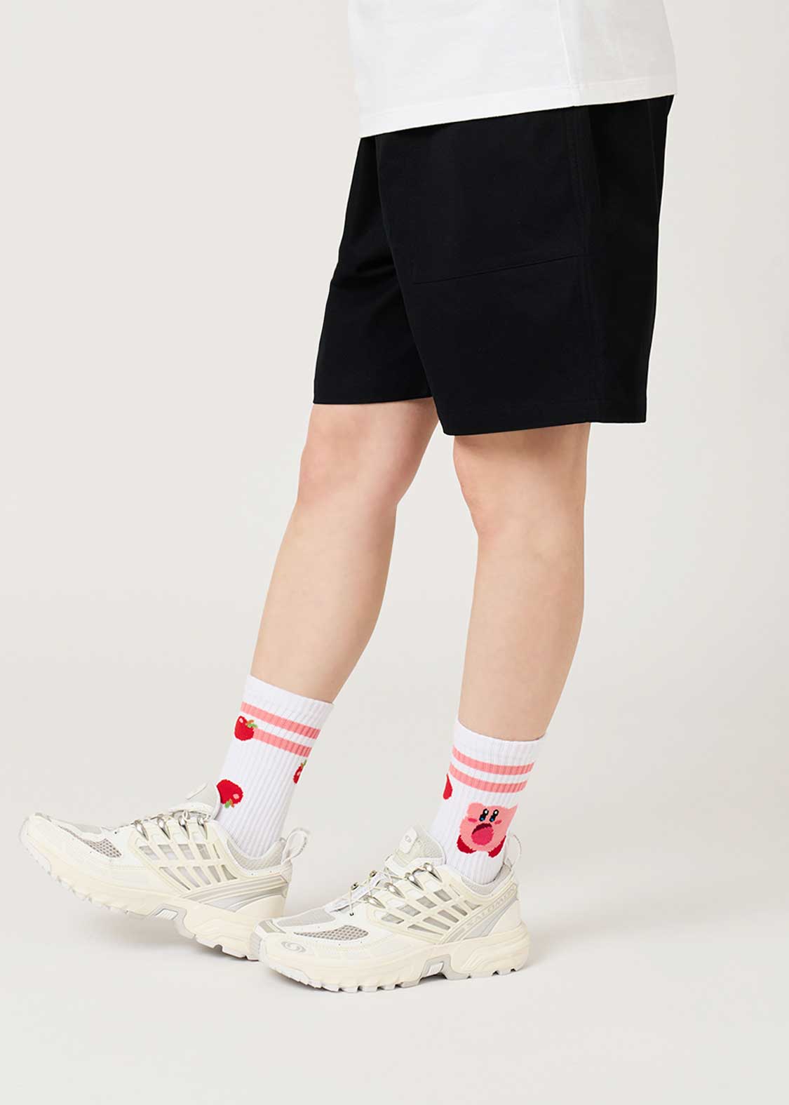 📦訂購 日本限定 graniph 星之卡比 星のカービィ Kirby 中筒襪