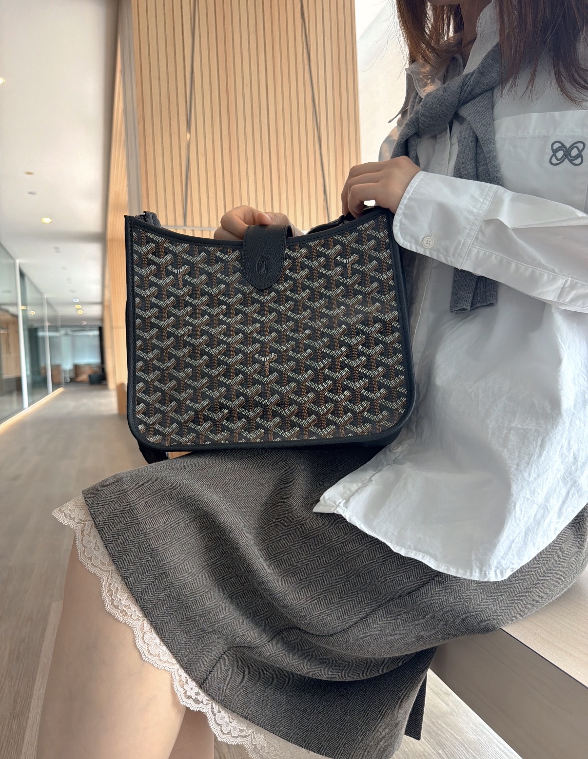 接單中📮 Goyard Musette bag 肩帶可調較長短 Evelyne 29 平替版🤭男女同款 🔖Size 28x22x10cm