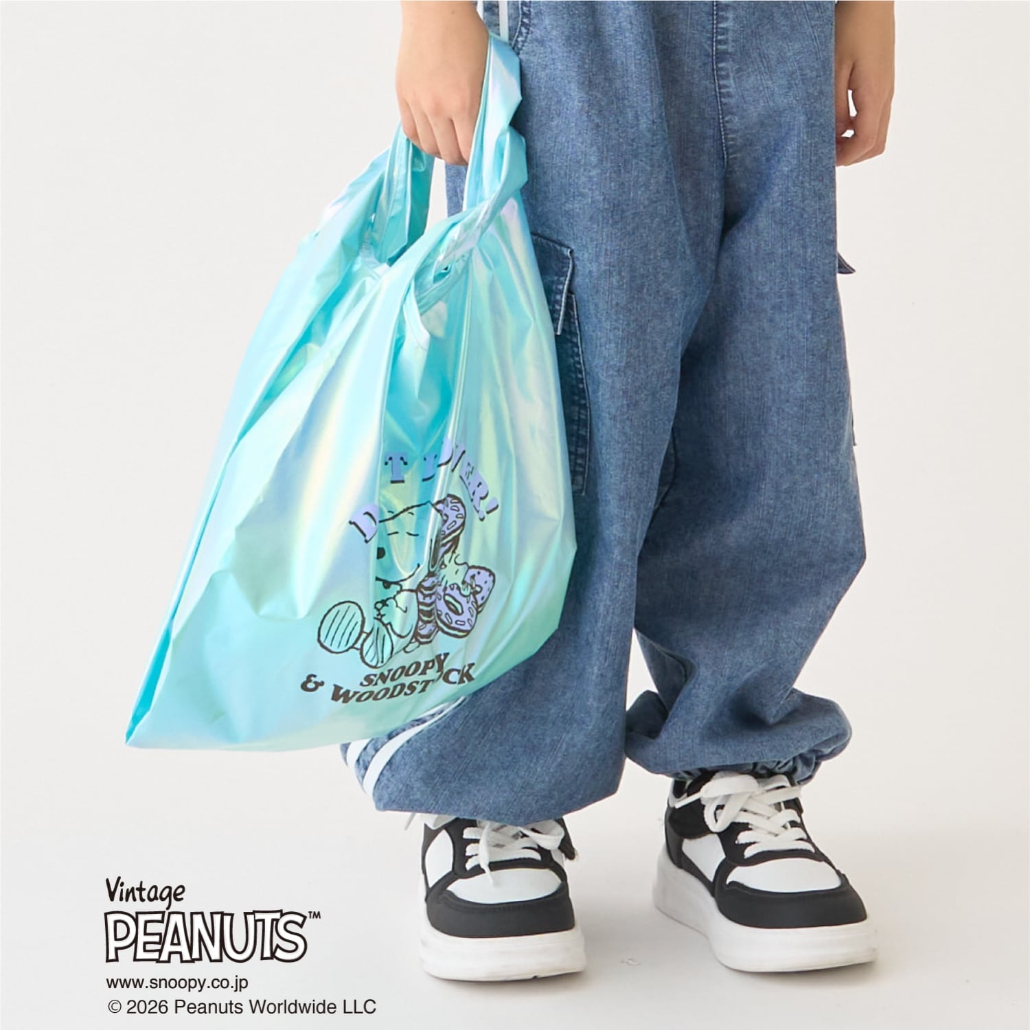 🆕【⭐訂購⭐】🌀🇯🇵 日本直送 #Peanuts #Snoopy 復古版 輕便型格漆面 tote bag  [3款選] 🌀 [ELFD-0125]