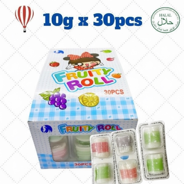 Seahorae Fruity Roll fruits candy 30pcs