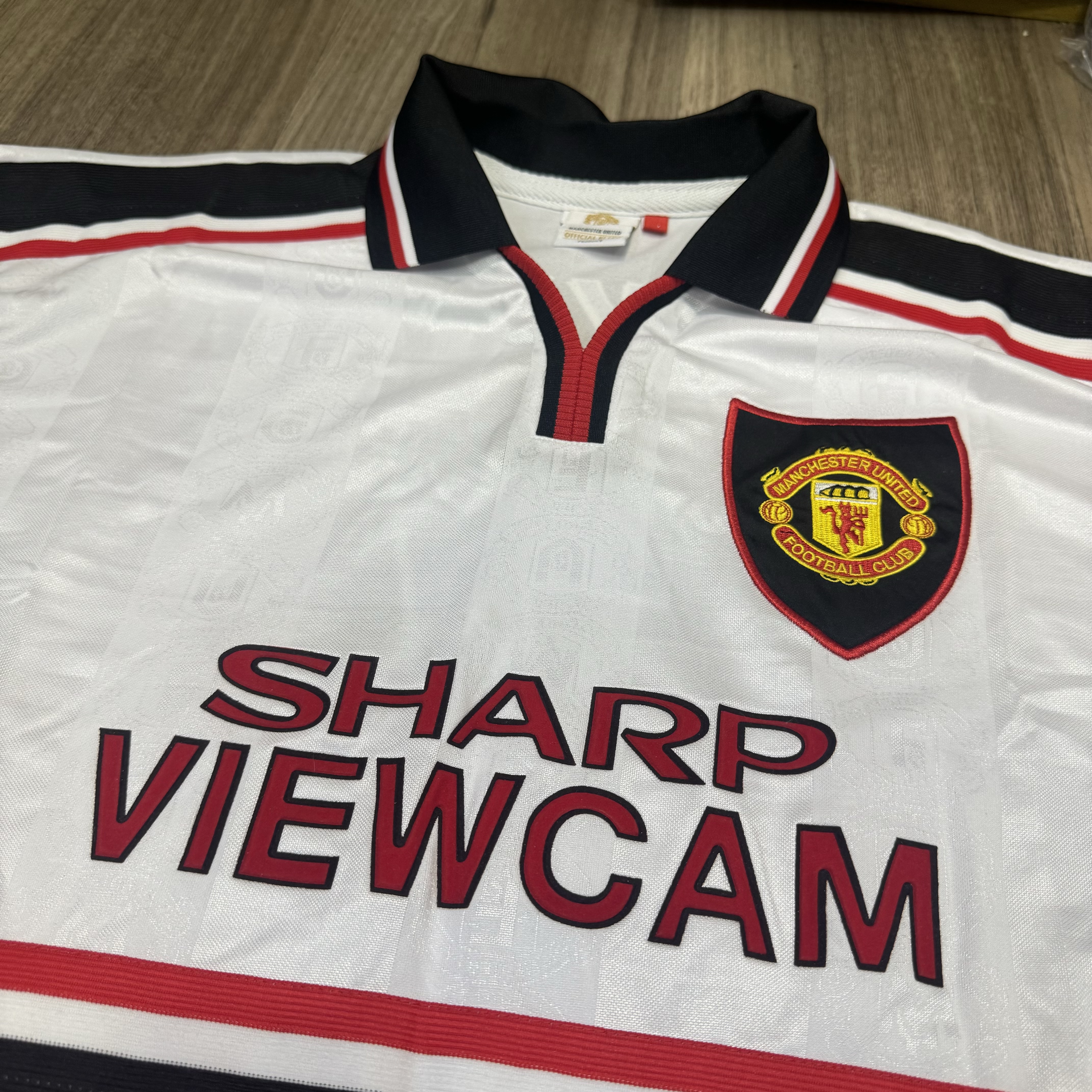 Manchester United 97/99 retro away shirt #7 Beckham