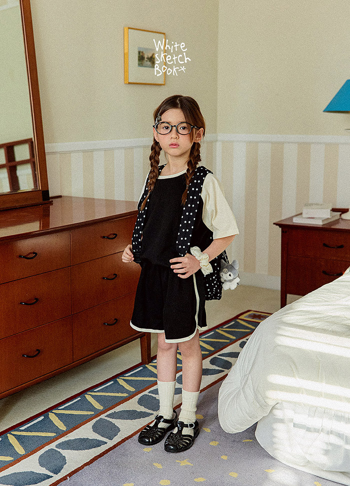 🇰🇷WhiteSketchBook短褲