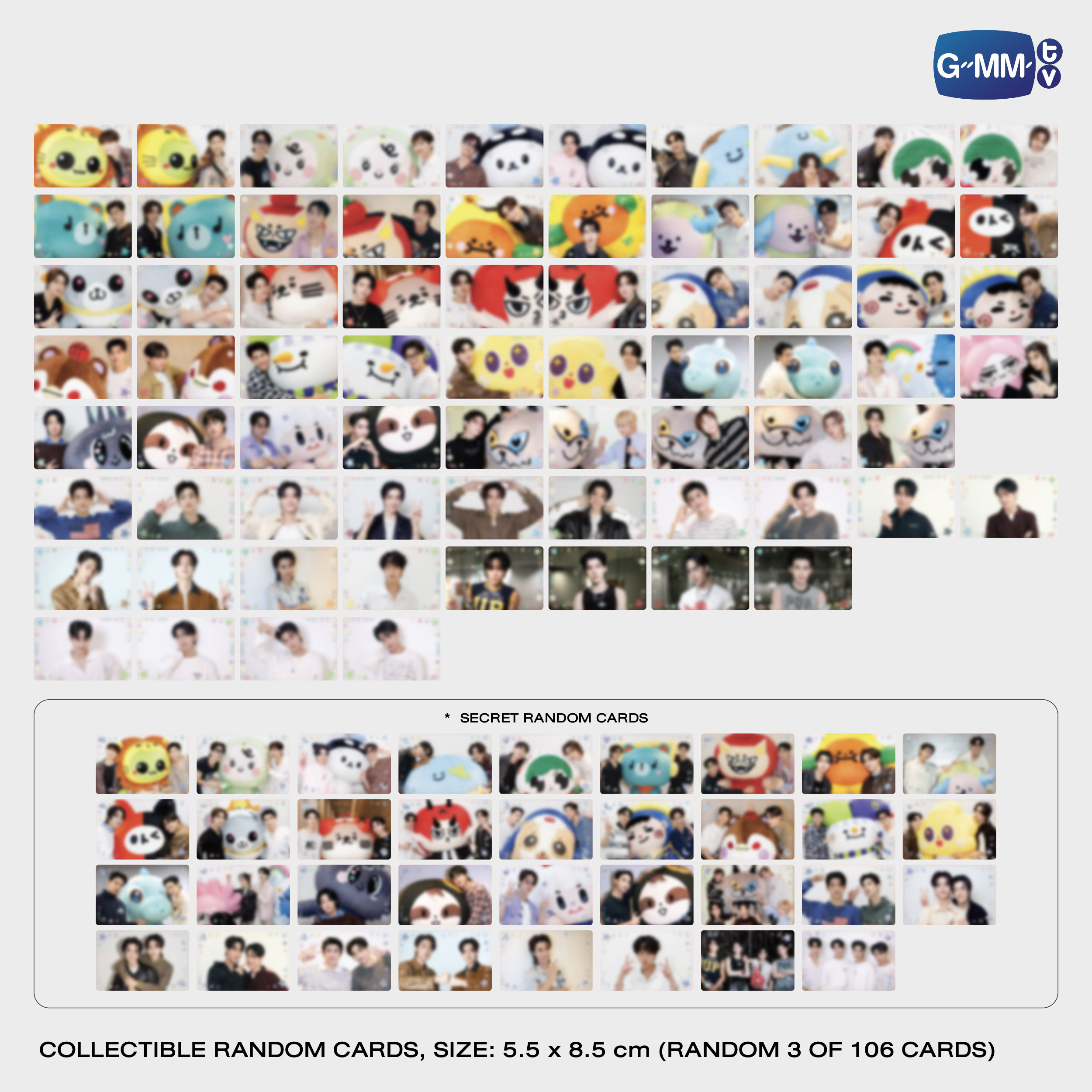 COLLECTIBLE RANDOM CARD TAIPEI POP UP STORE JUN 2026 - BOY