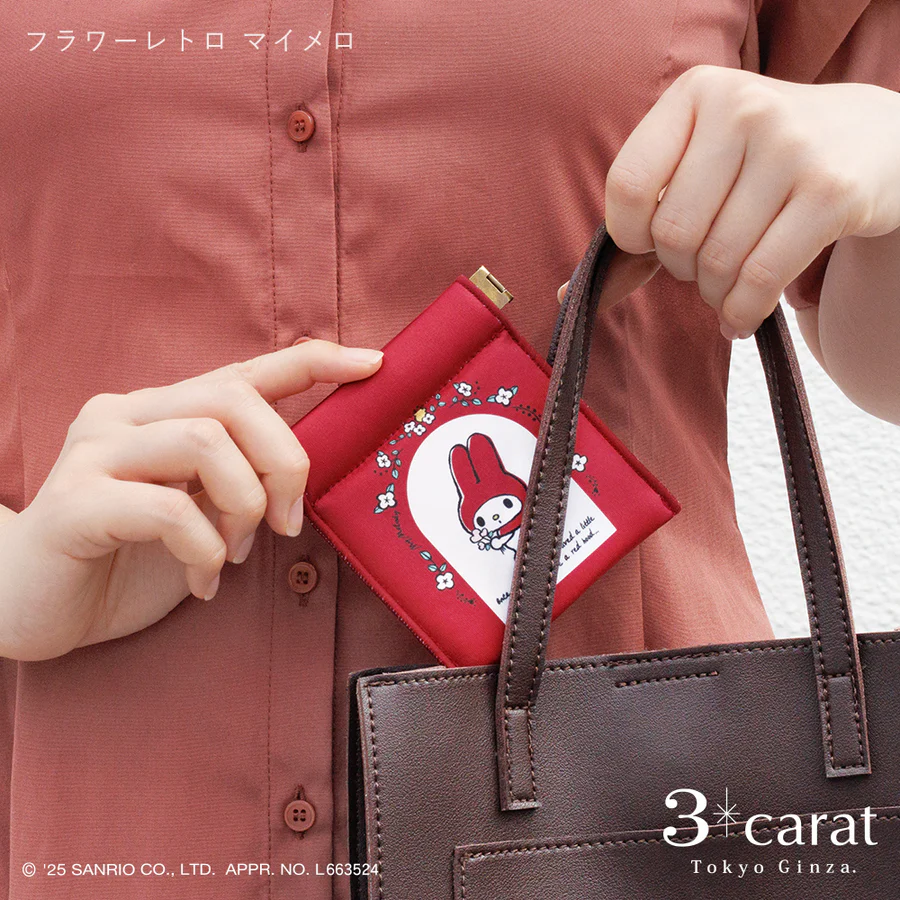 🆕【⭐訂購⭐】🇯🇵日本直送 #Sanrio 復古 彈簧式開口 小物收納袋［6款選］🌀 [ELAD-0206][260201]