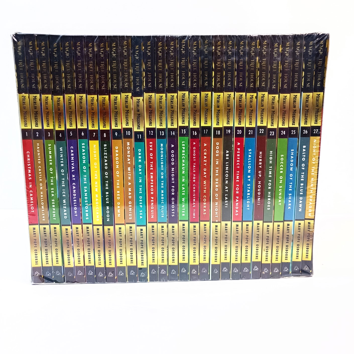  Magic Tree House Complete collection Merlin Missions  1–27 – Complete Library Boxed Set Collection 神奇樹屋第二季繪本盒裝 英文橋樑章節書 B239	