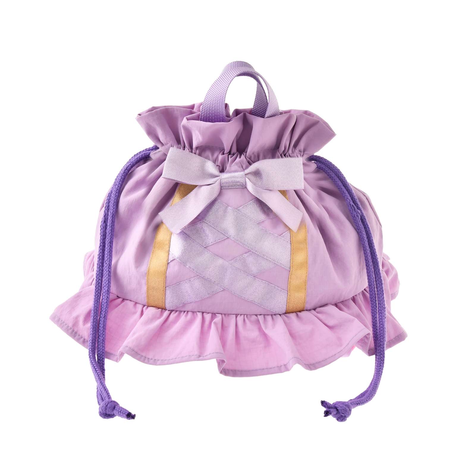 🎀【預訂】 Disney Back to School 抽繩袋S - Rapunzel