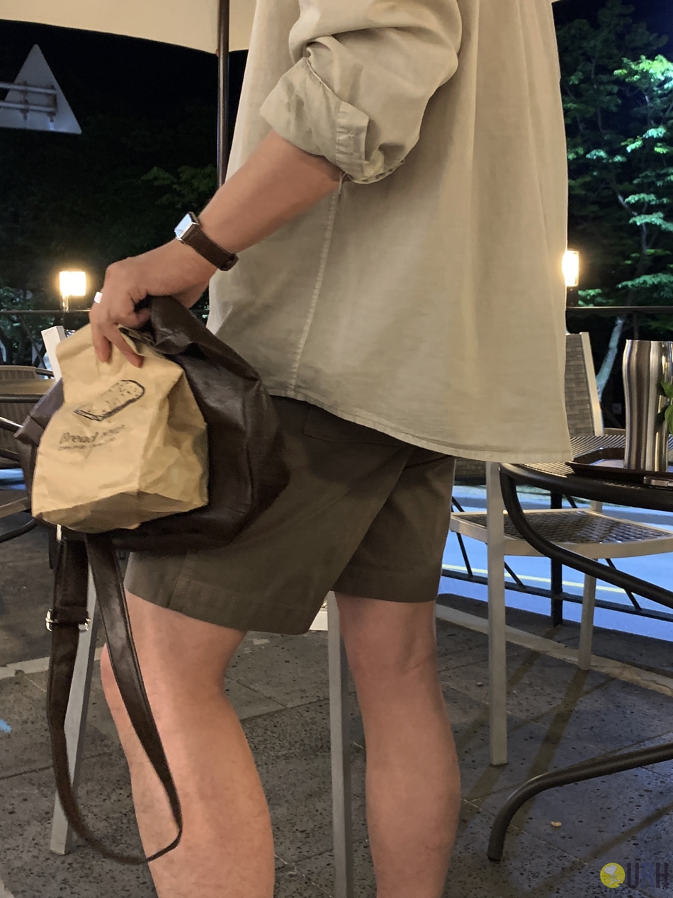 【100%保證韓國直送】日常舒適彈力棉質後橡筋休閒短褲 🩳 [5 color] RL114984
