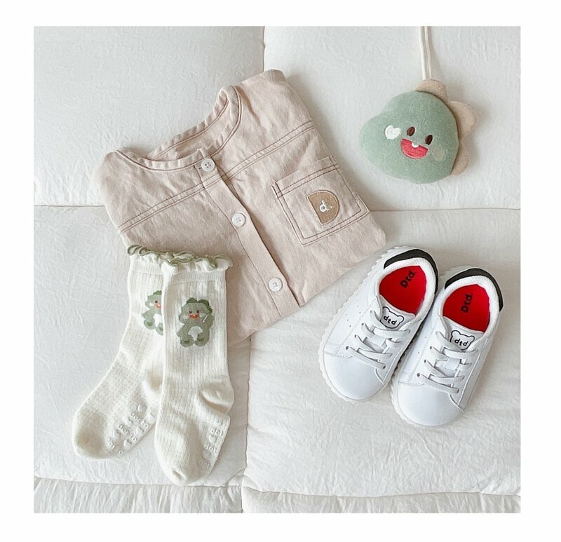 Dottodot 花邊透氣公仔襪