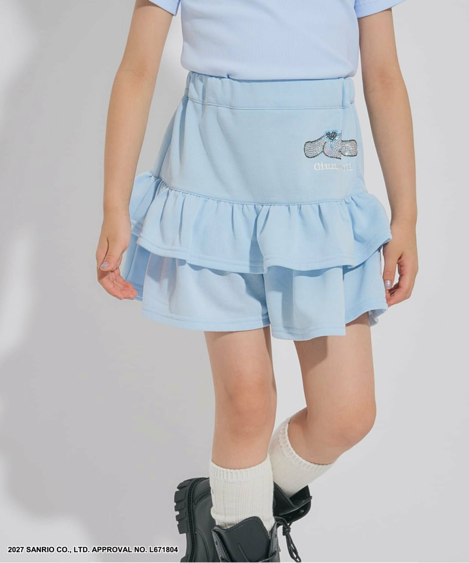 🆕【⭐訂購⭐】🌀 🇯🇵 日本直送 #Sanrio 水鑽 層疊裙褲［3款選］🌀 [ELGA-0040][260807]