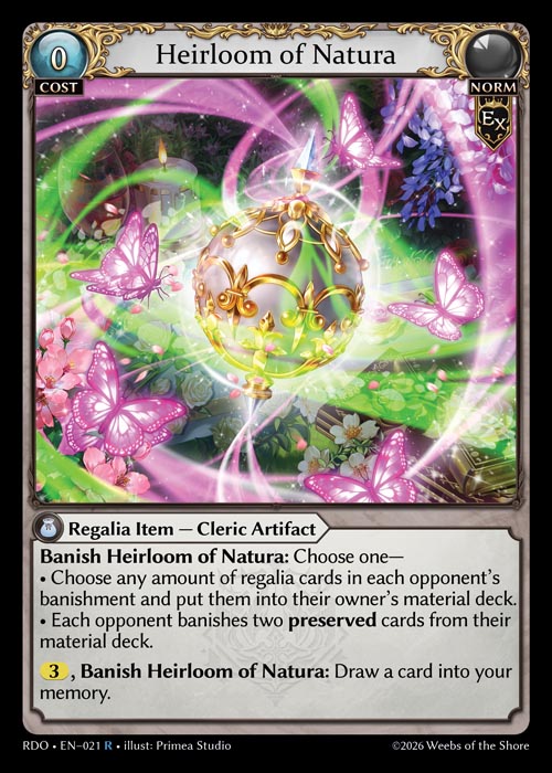 Heirloom of Natura / RDO-021 (R)