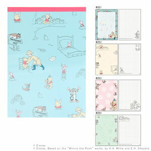 [現貨] [日本製] POOH & FRIENDS｜ A6 MEMO PAD  {TF2310256}