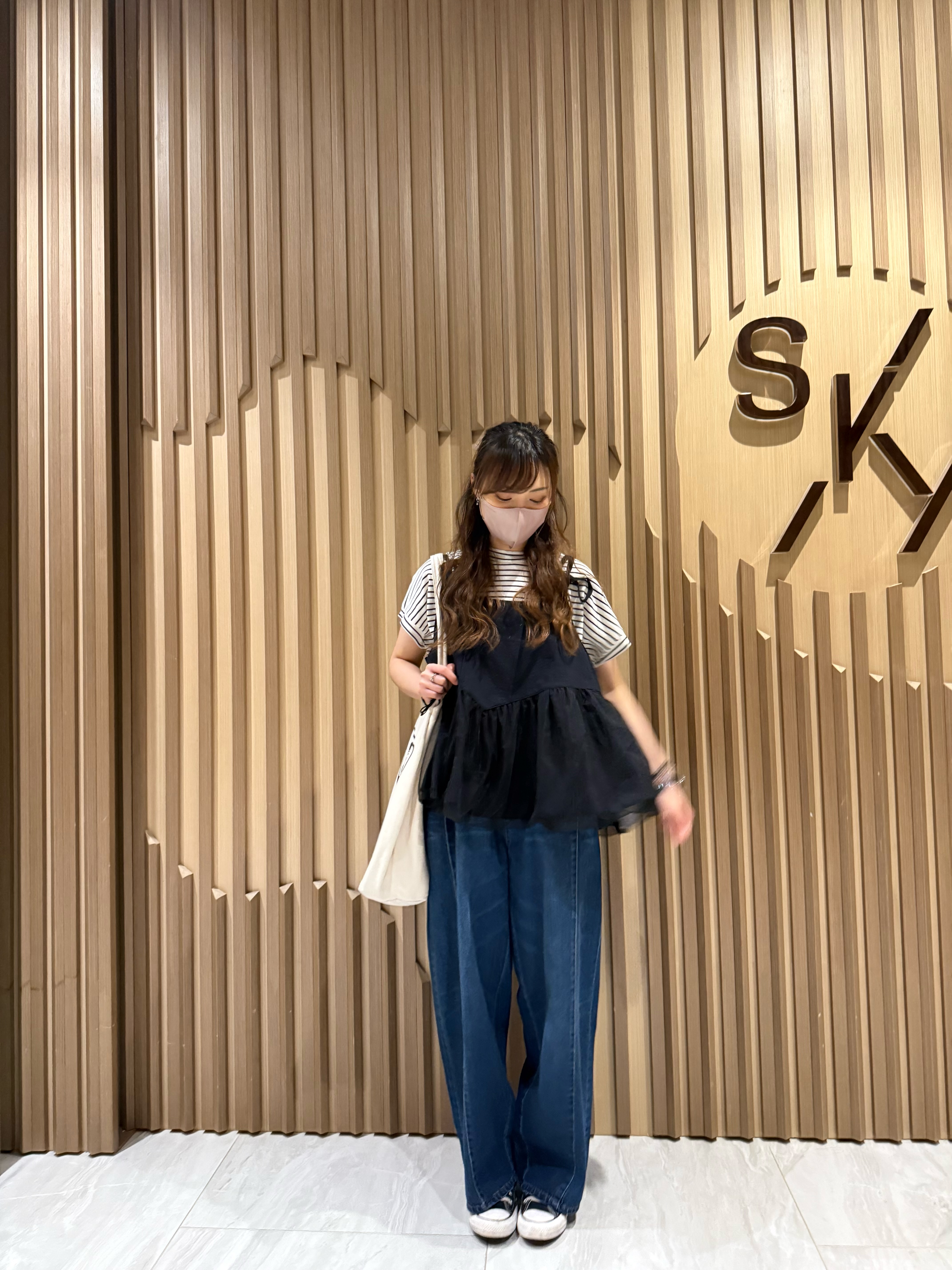 洗水軟布明線牛仔褲