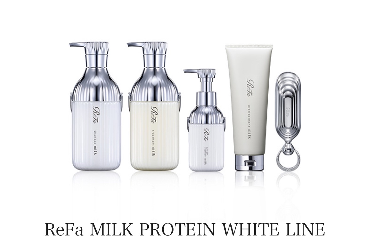 ReFa Milk Protein Shampoo White 天然牛奶蛋白洗髮水(受損修護系列) 500mL