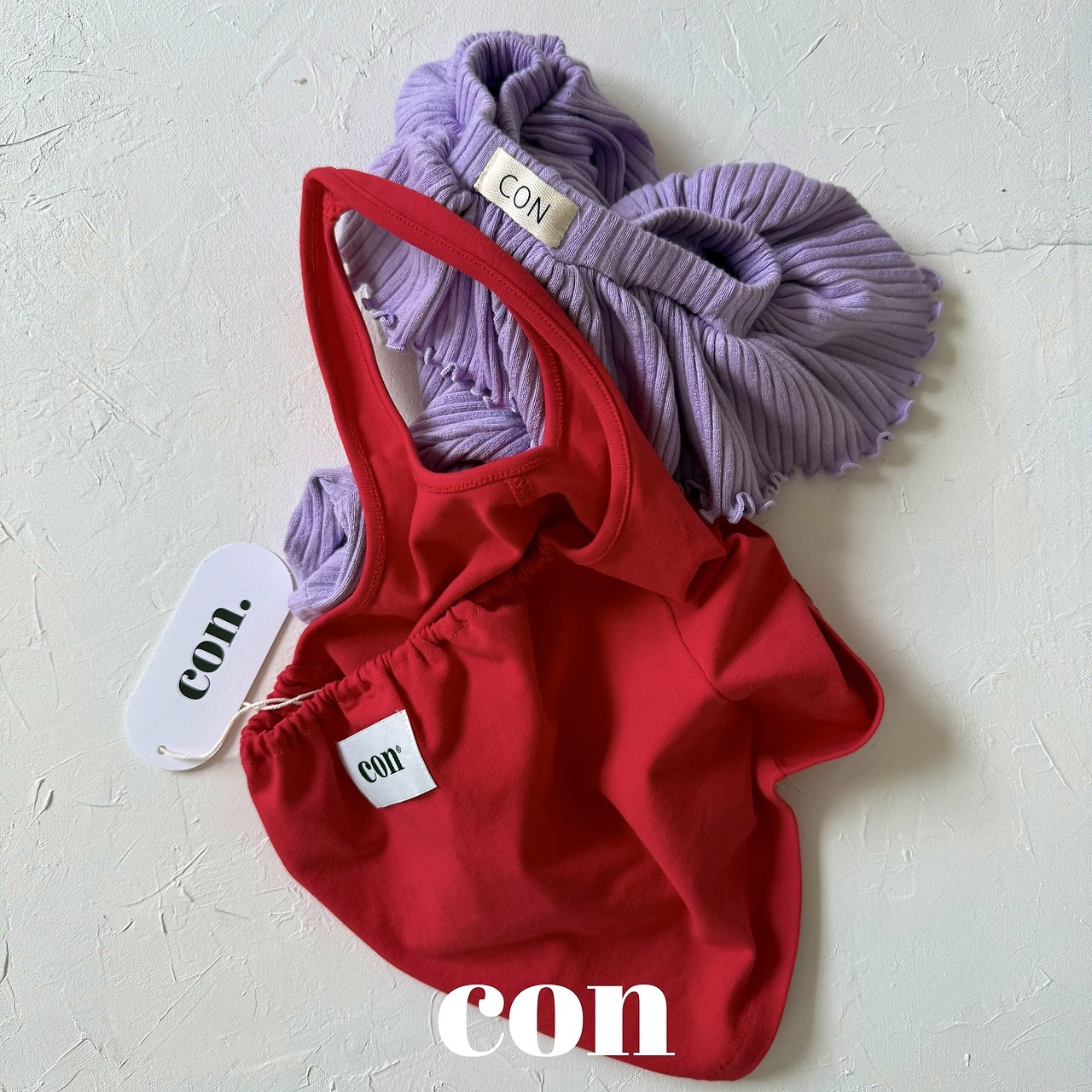Con | Sleeveless top (Yellow size 1(66-77)/size 4(97-107)