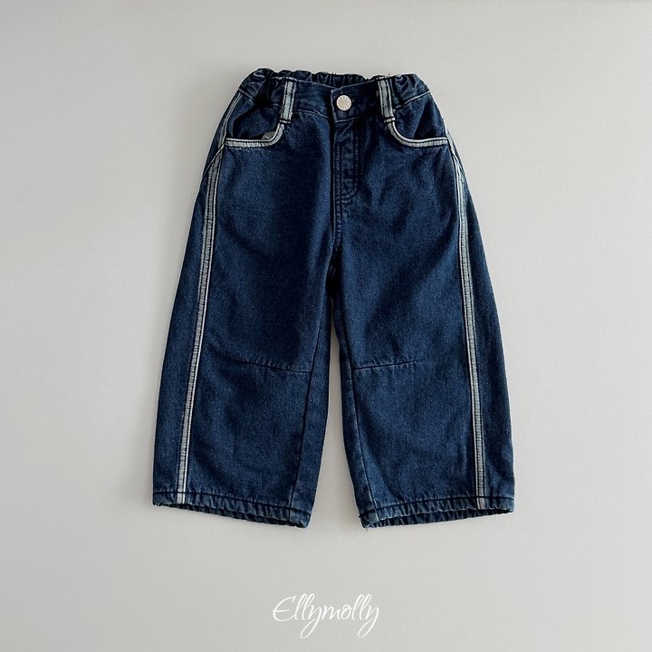 Ellymolly | Fleece-Lined Denim Pants