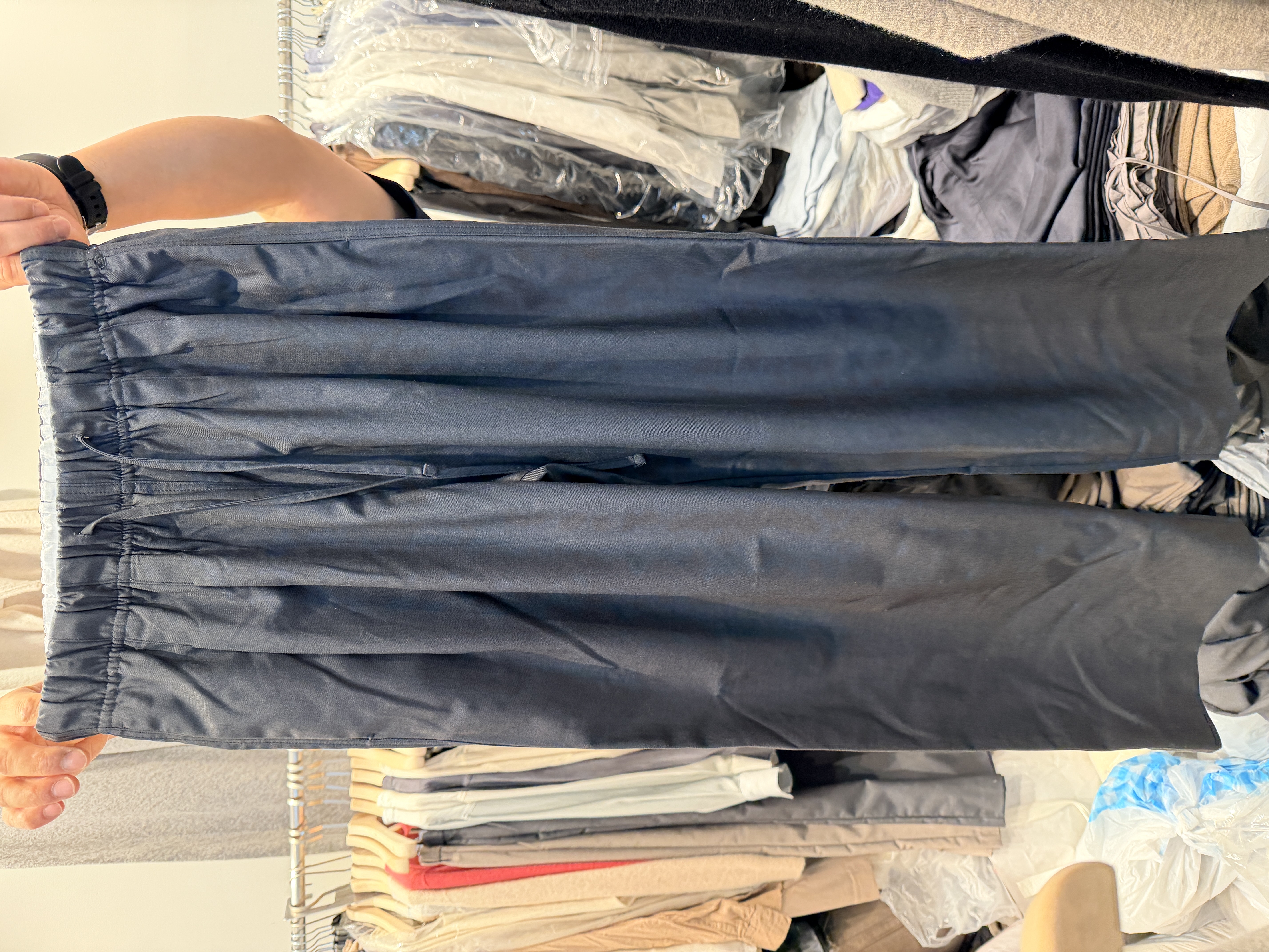 Elastic waist pants