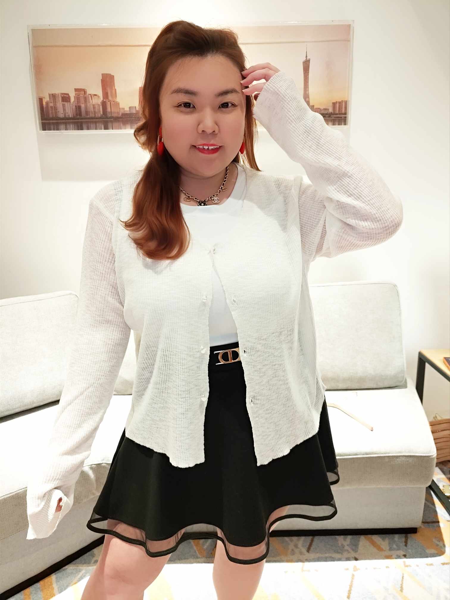 YCG02 315 轻薄针织面料外套