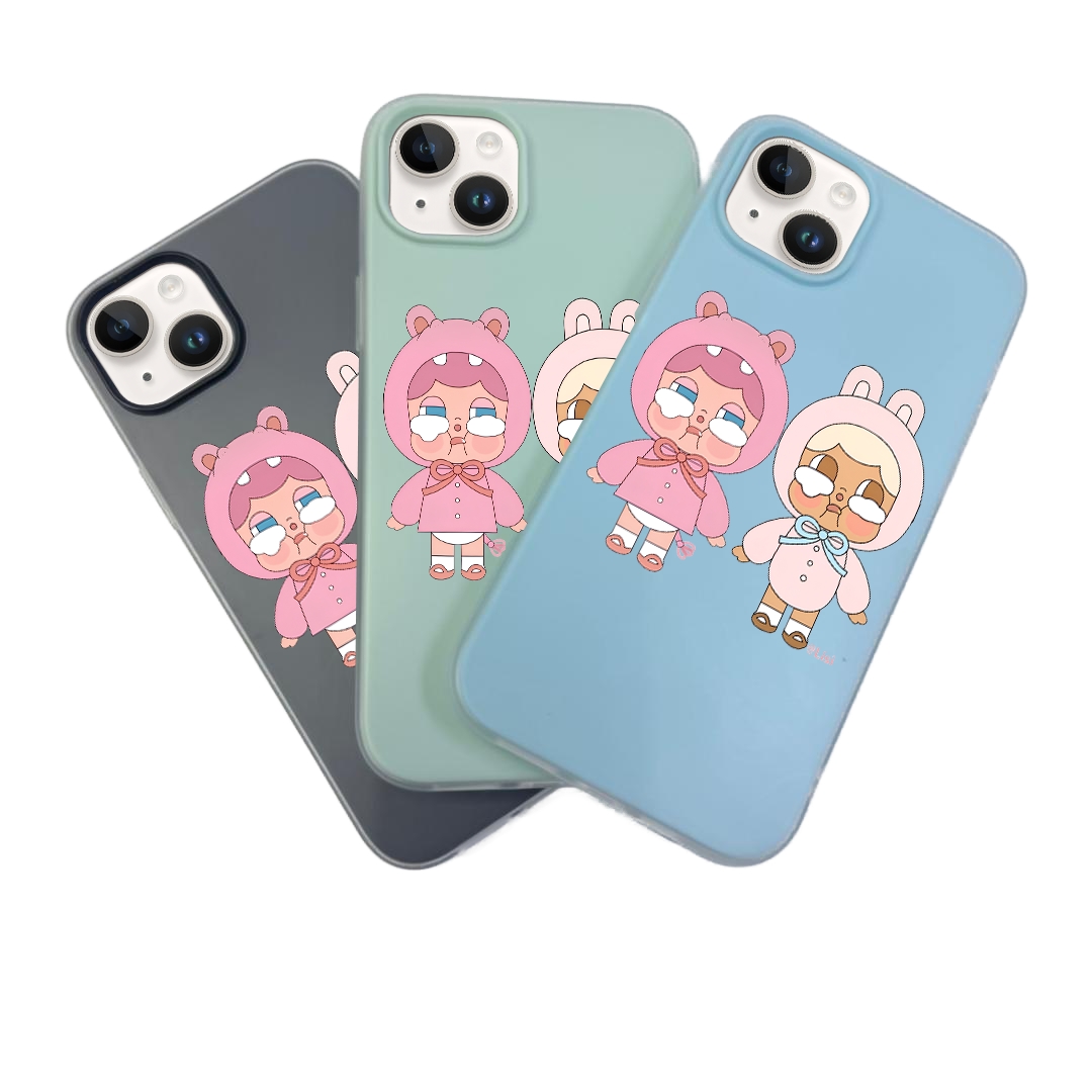 JELLY CASE PHONE FOR IPHONE - DESIGN CRYBABY A