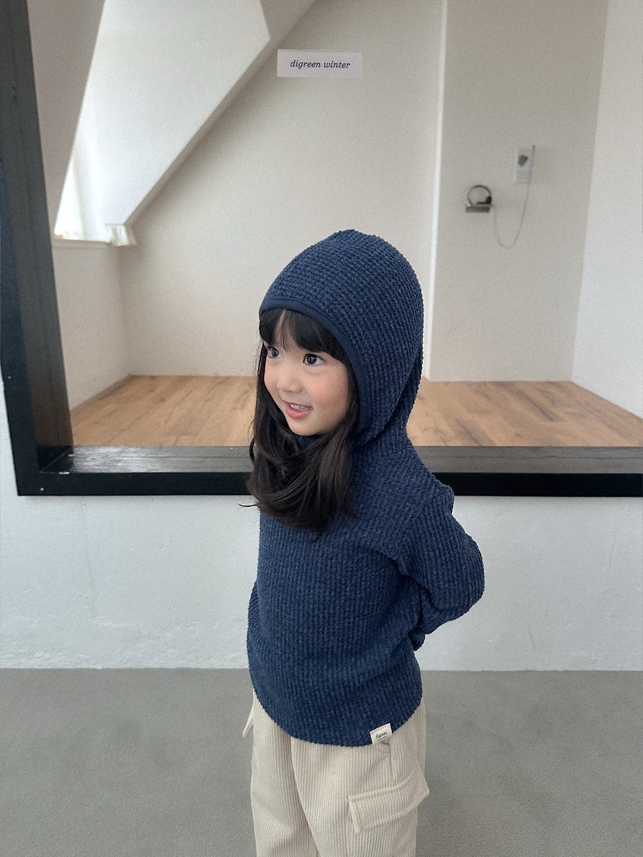 Digreen | Waffle Hoodie