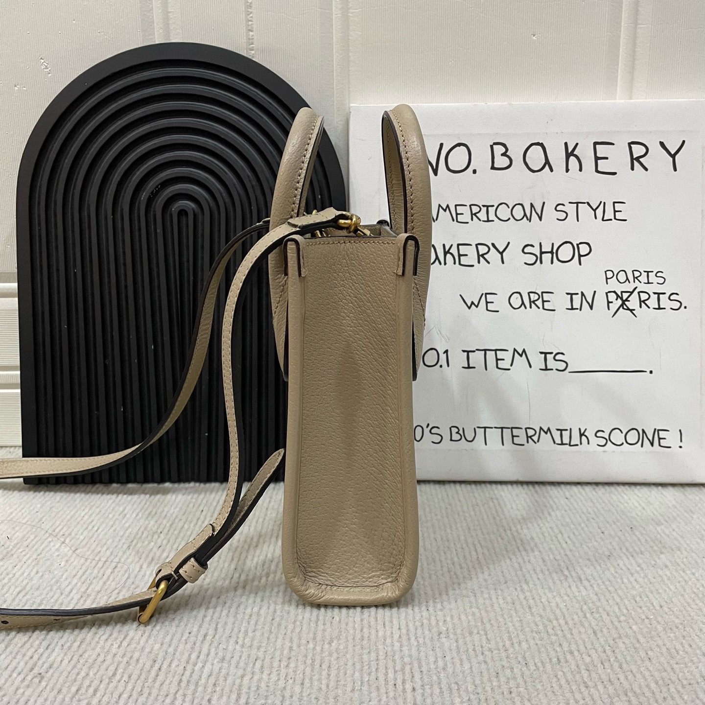 【預訂貨品】Gucci燕麥色老花琴譜包 