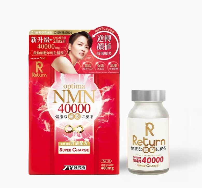 Return 回本 細胞年輕化·逆齡配方 NMN 40000 (84粒)