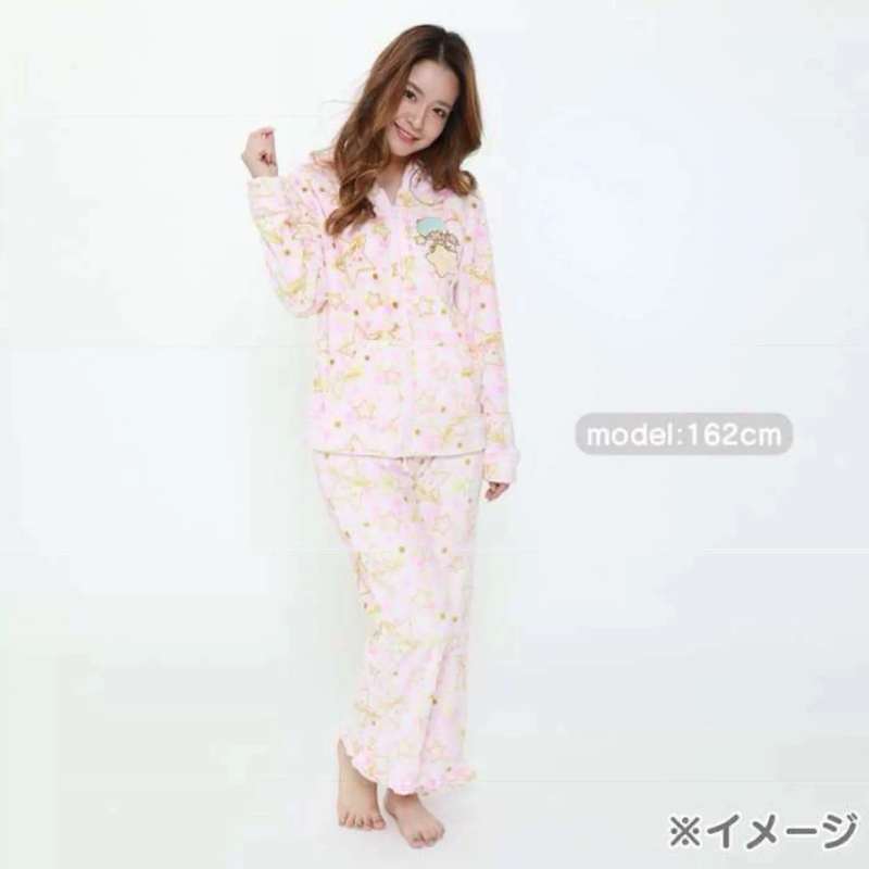 🎌日本直送🎌 Little Twins Stars 有帽珊瑚絨運動服套裝