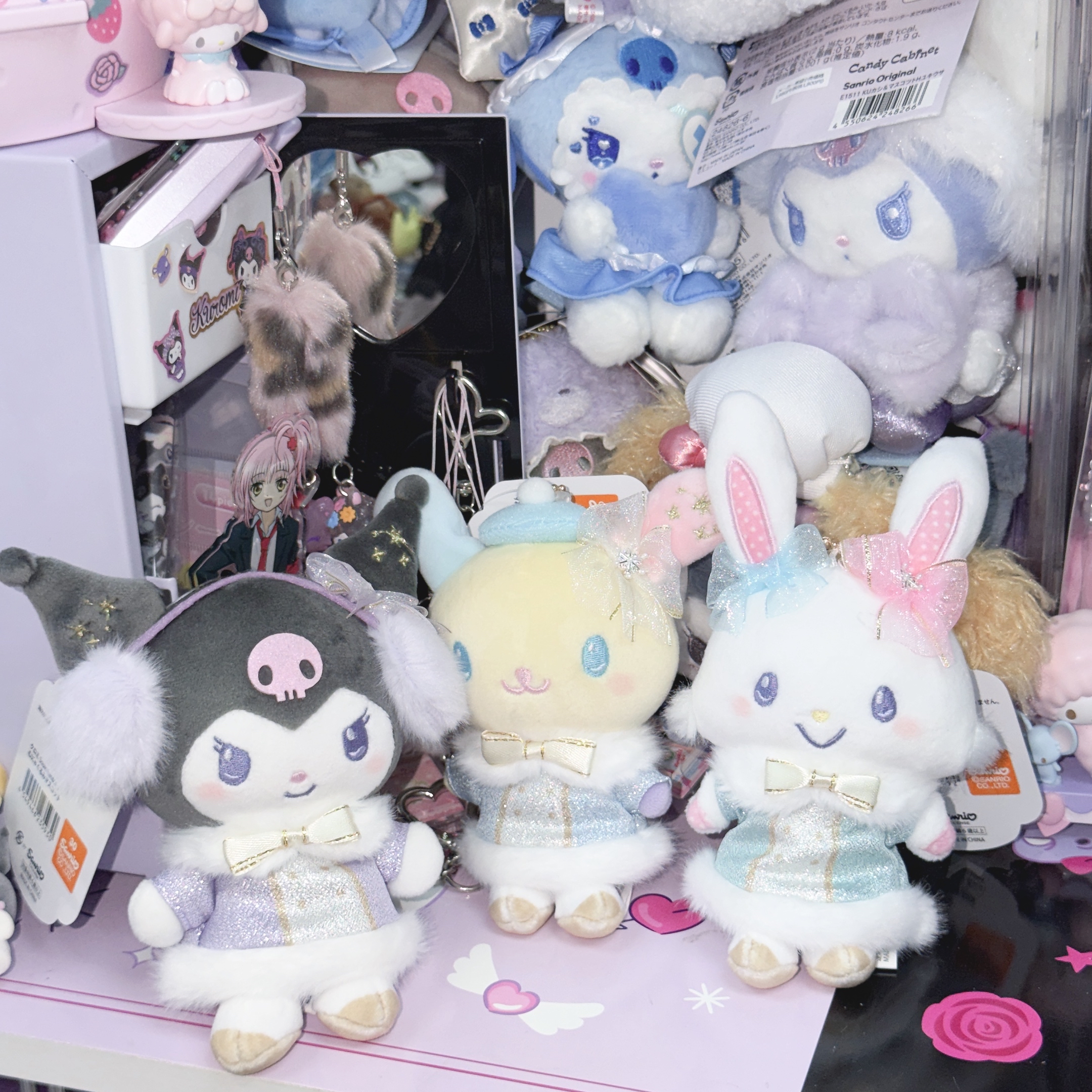 日本限定 冬日禮服吊飾