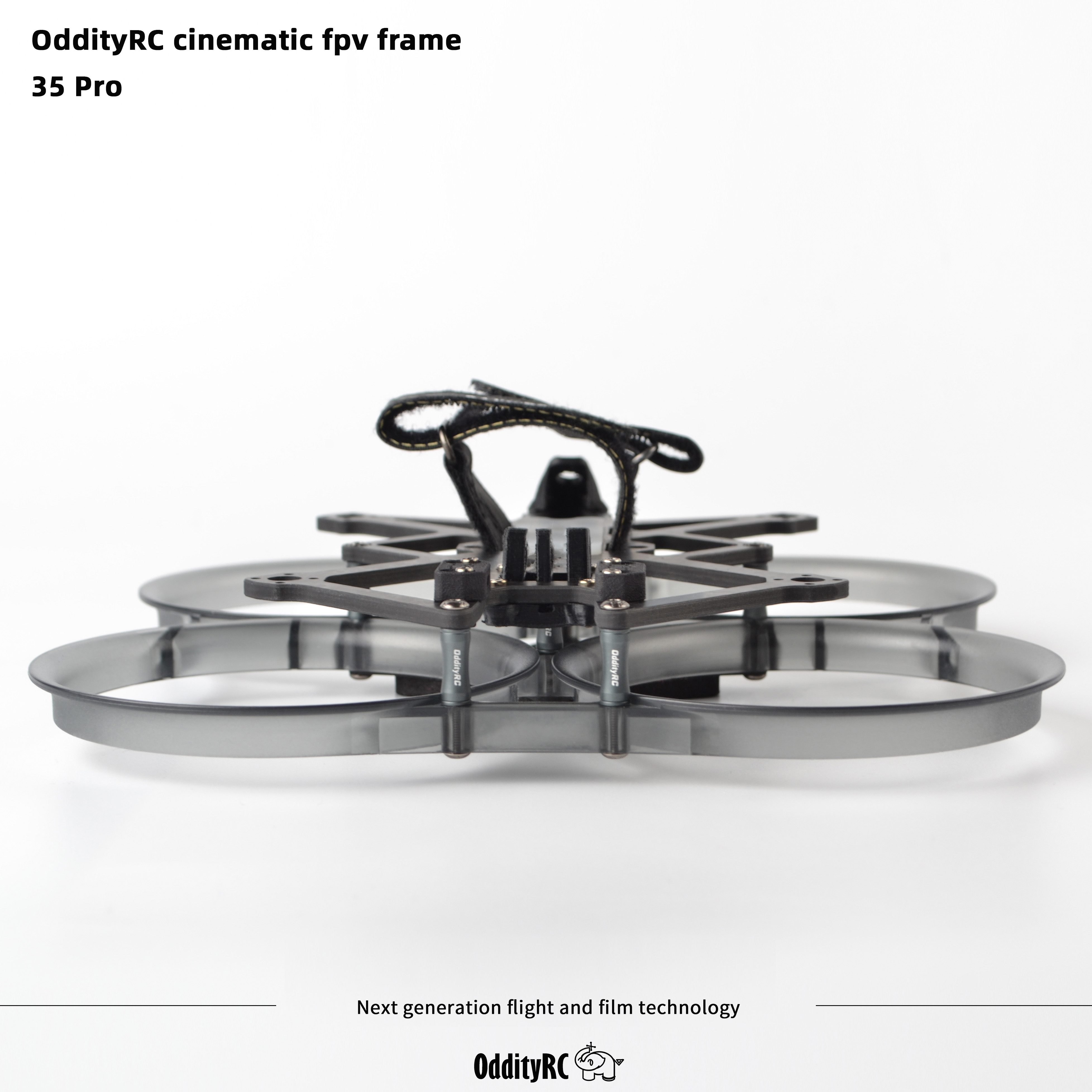 OddityRC XI35 old version cinewhoop frame printed parts by Team OddityRC, Download free STL model