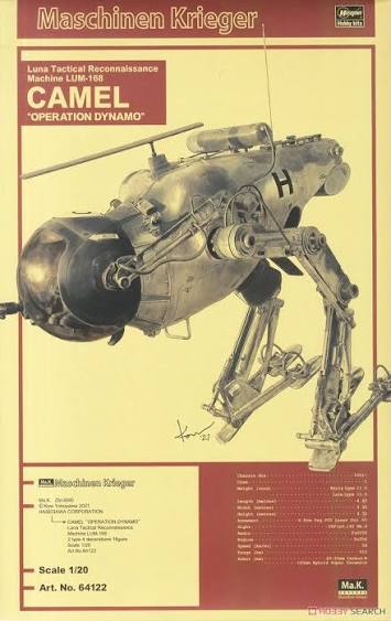 1/20 Lunar Tactical Reconnaissance Aircraft LUM-168 Camel (Operation Dynamo)