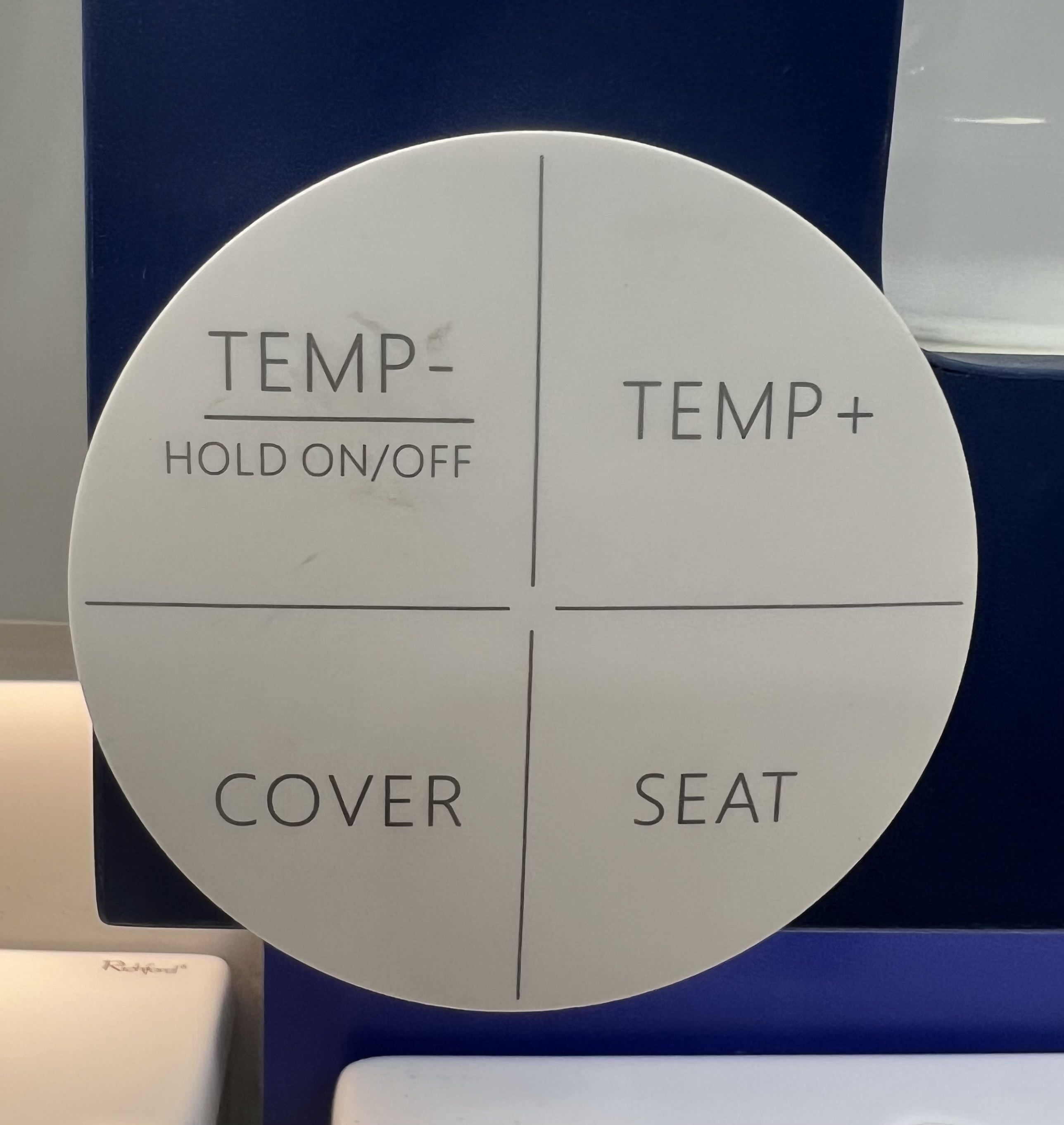 Richford RLE268 智能電暖板 自動開關蓋板 (U 款) (搖控版)