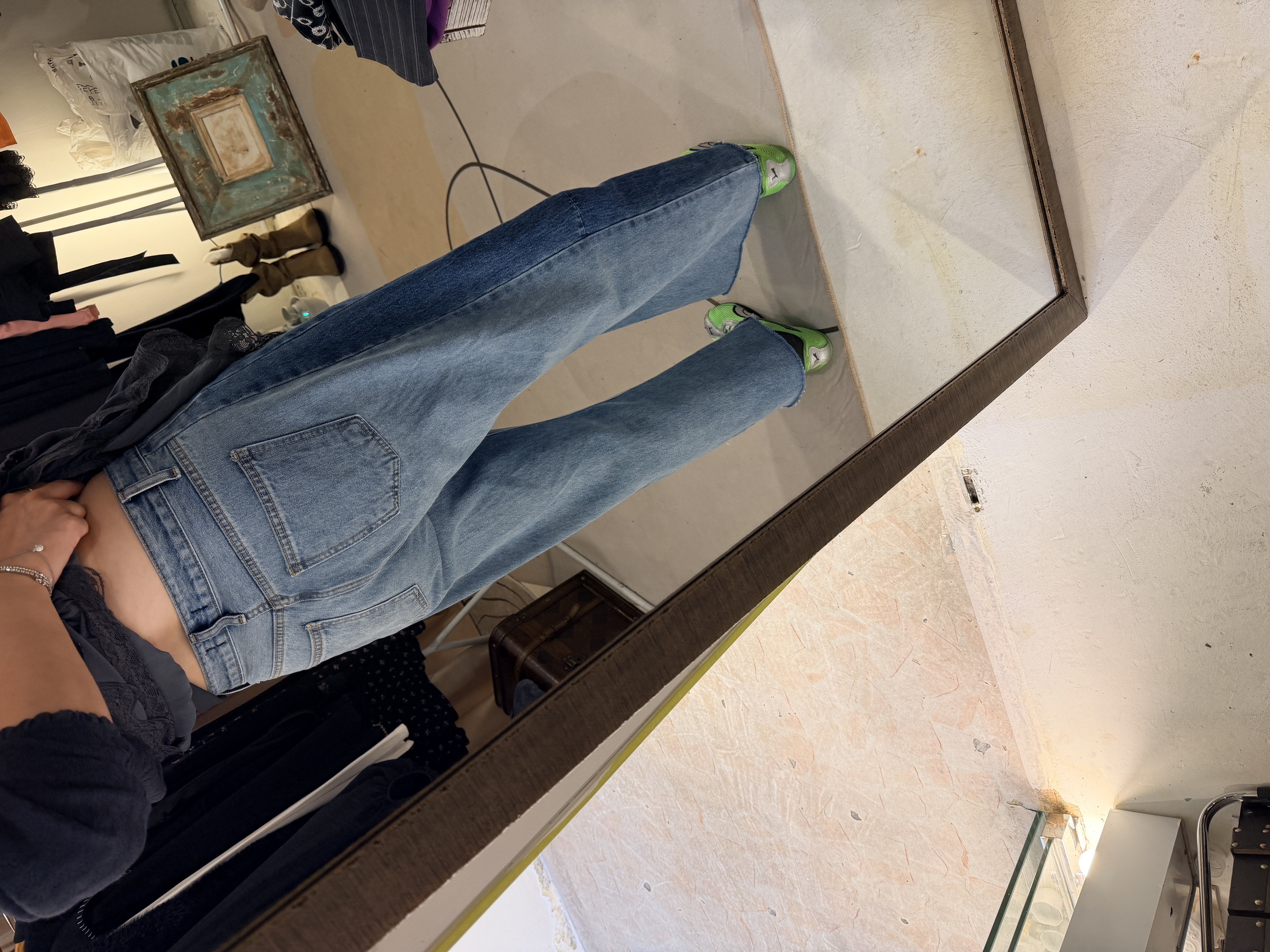 2 tone jeans