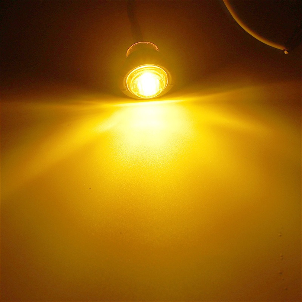 10x  LED卡車 貨車邊燈 白色 UB0263